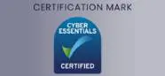 Official Cyber Essentials certified badge with checkmark